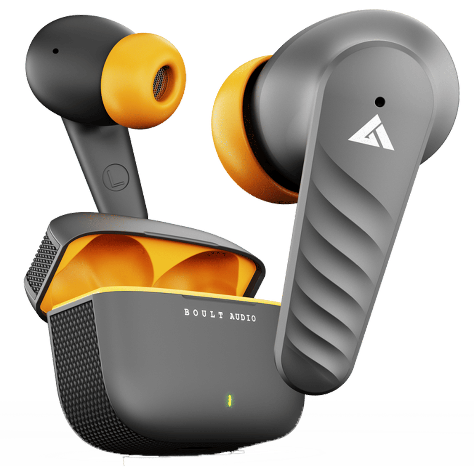 GOBOULT X10 Pro TWS Earbuds with Environmental Noise Cancellation (IPX5 Water Resistant, Fast Charging, Grey)_1