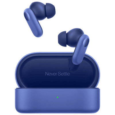 OnePlus Nord Buds 2r TWS Earbuds with AI Noise Cancellation (IP55 Water & Sweat Resistant, 38 Hours Playback, Triple Blue)