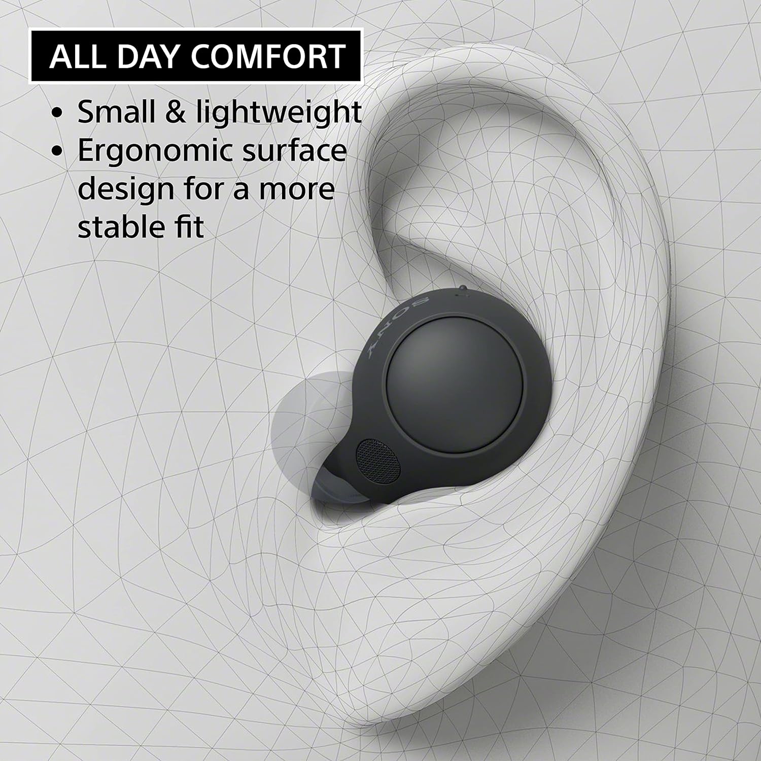 SONY WF-C700N TWS Earbuds with Noise Cancellation (IPX4 Water Resistant, 15 Hours Playback, Black)_9