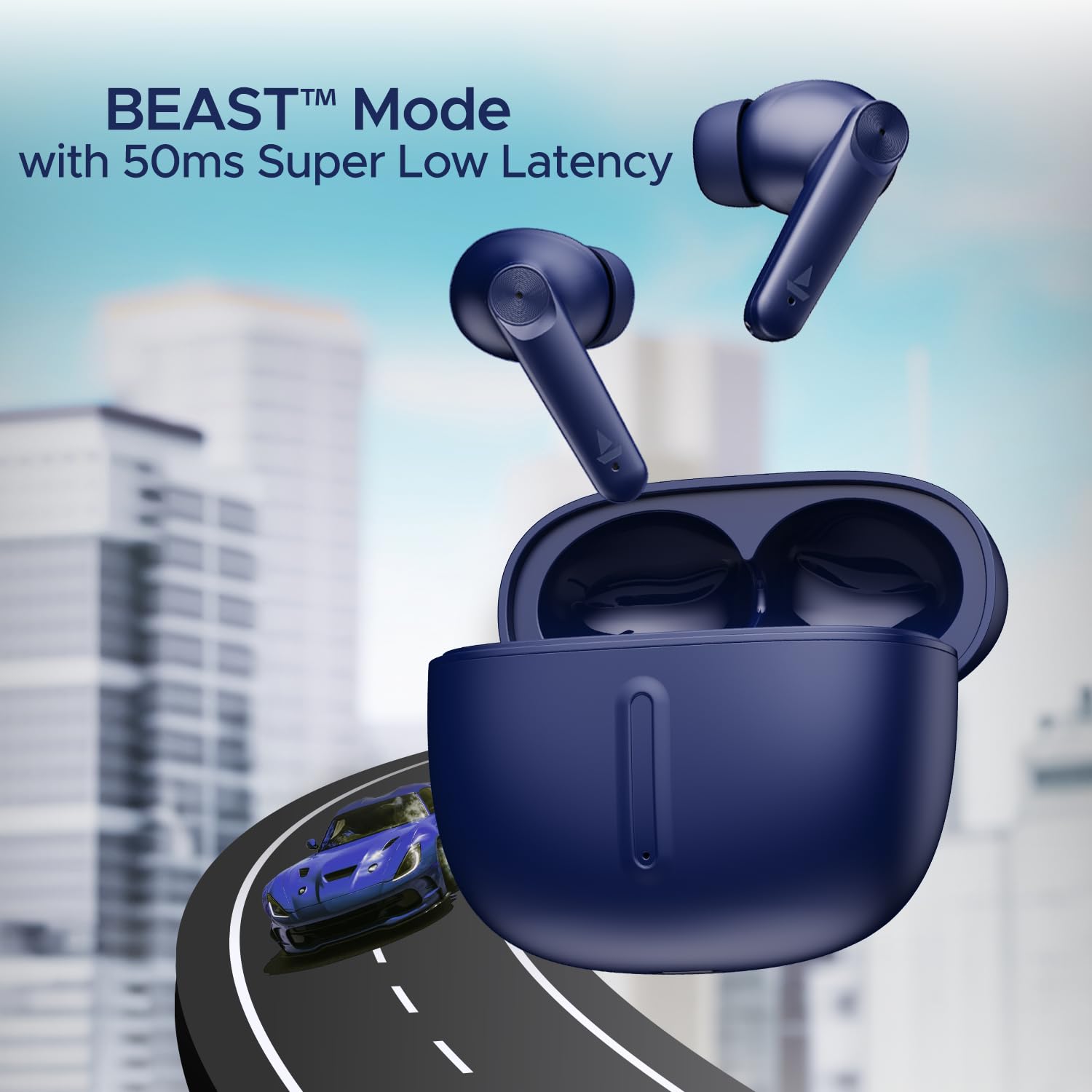 boAt Airdopes 100 TWS Earbuds with Environmental Noise Cancellation (IPX4 Water Resistant, ASAP Charge, Sapphire Blue) boAt Airdopes 100 TWS Earbuds with Environmental Noise Cancellation (IPX4 Water Resistant, ASAP Charge, Sapphire Blue)_8