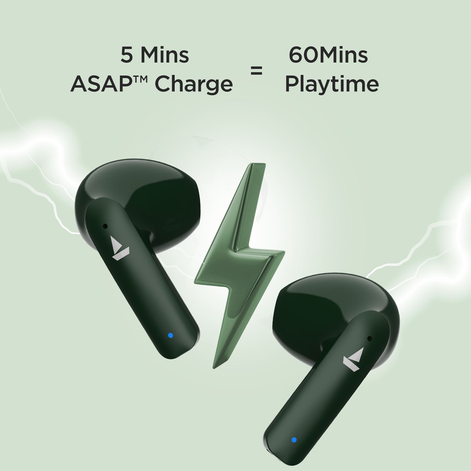 boAt Airdopes 100 TWS Earbuds (IPX4 Water Resistant, ASAP Charge, Emerald Green) boAt Airdopes 100 TWS Earbuds (IPX4 Water Resistant, ASAP Charge, Emerald Green)_5
