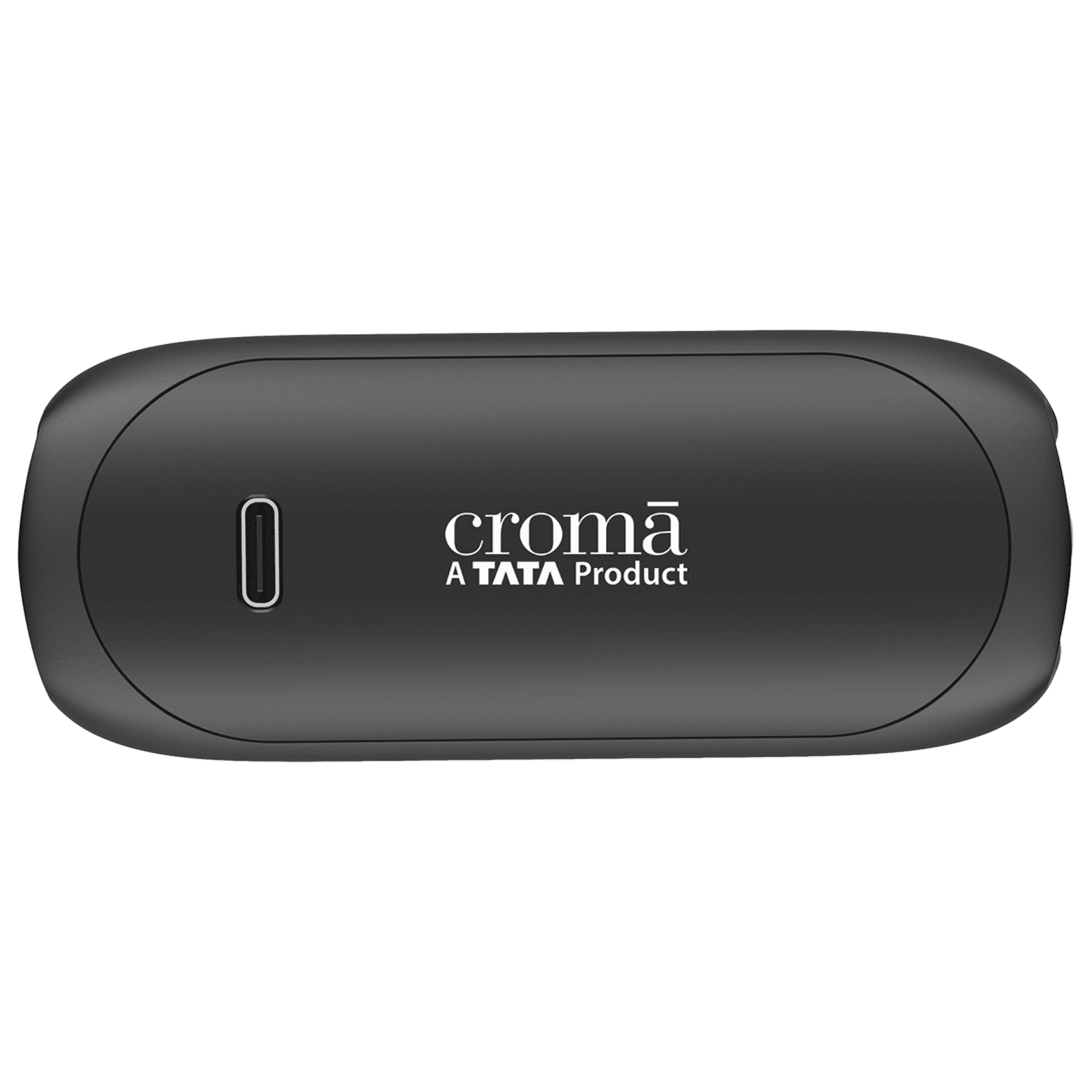 Croma Sliding TWS Earbuds with Passive Noise Cancellation (IPX4 Waterproof, 30 Hours Playback Time, Black)_5