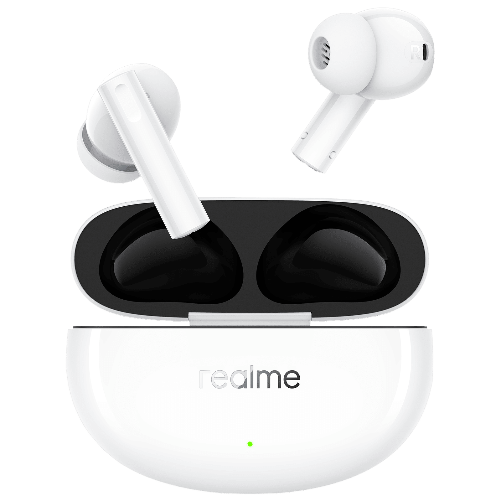 realme Buds Air 5 RMA2301 TWS Earbuds with Active Noise Cancellation (IPX5 Water Resistant, Fast Charging, Arctic White )_3