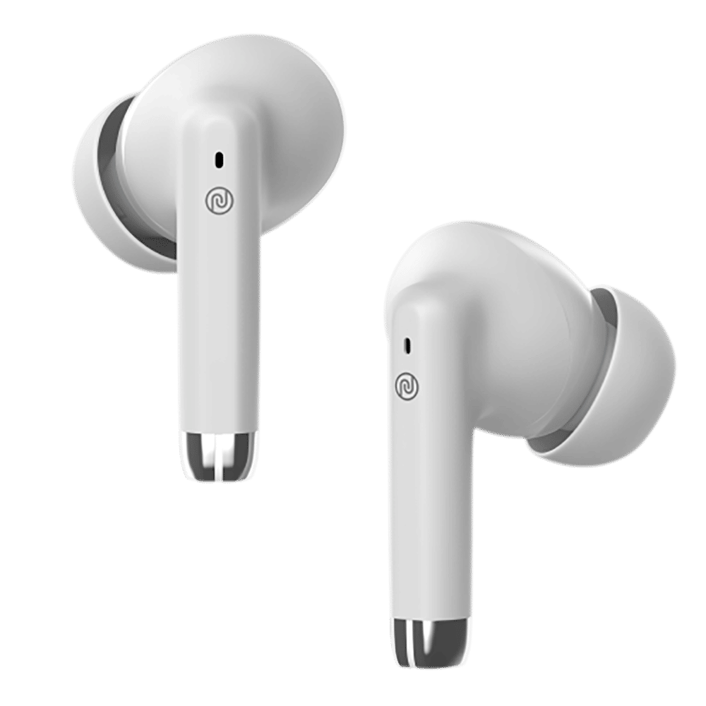 noise Buds Aero TWS Earbuds with Environmental Noise Cancellation (IPX5 Water Resistant, Instacharge, Snow White)_3