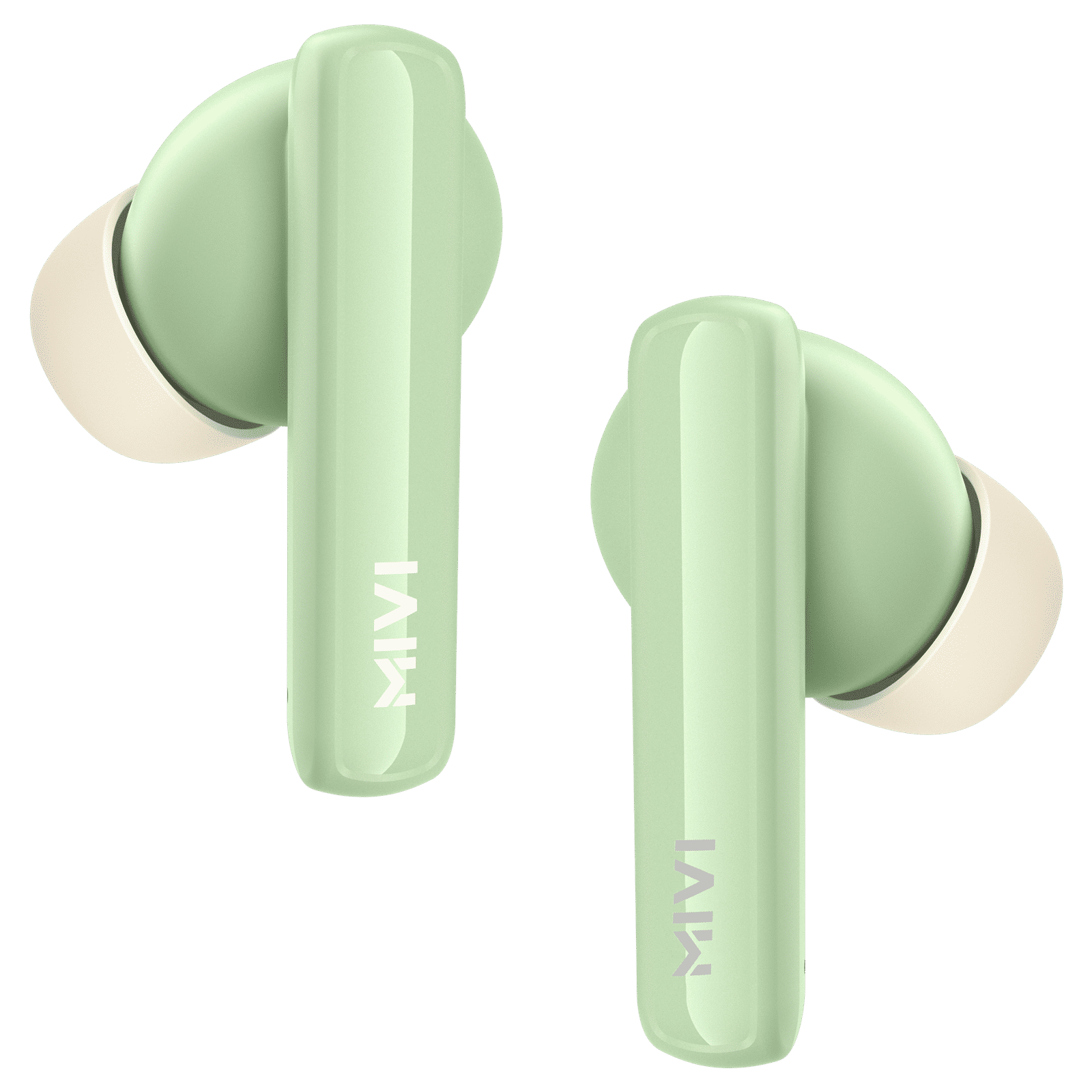 Mivi DuoPods N2 TWS Earbuds with AI Noise Cancellation (IPX4 Water Resistant, Fast Charging, Hazel Green) Mivi DuoPods N2 TWS Earbuds with AI Noise Cancellation (IPX4 Water Resistant, Fast Charging, Hazel Green)_2