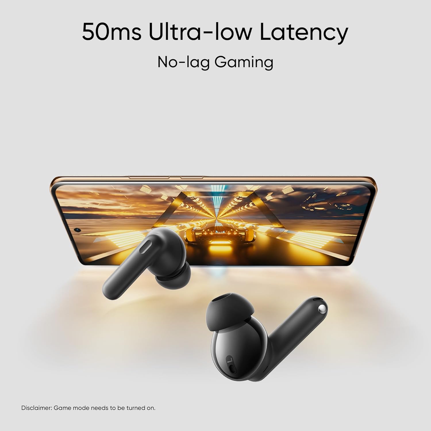 realme Buds T300 TWS Earbuds with Active Noise Cancellation (IP55 Water Resistant, 40 Hours Playback, Stylish Black) realme Buds T300 TWS Earbuds with Active Noise Cancellation (IP55 Water Resistant, 40 Hours Playback, Stylish Black)_7