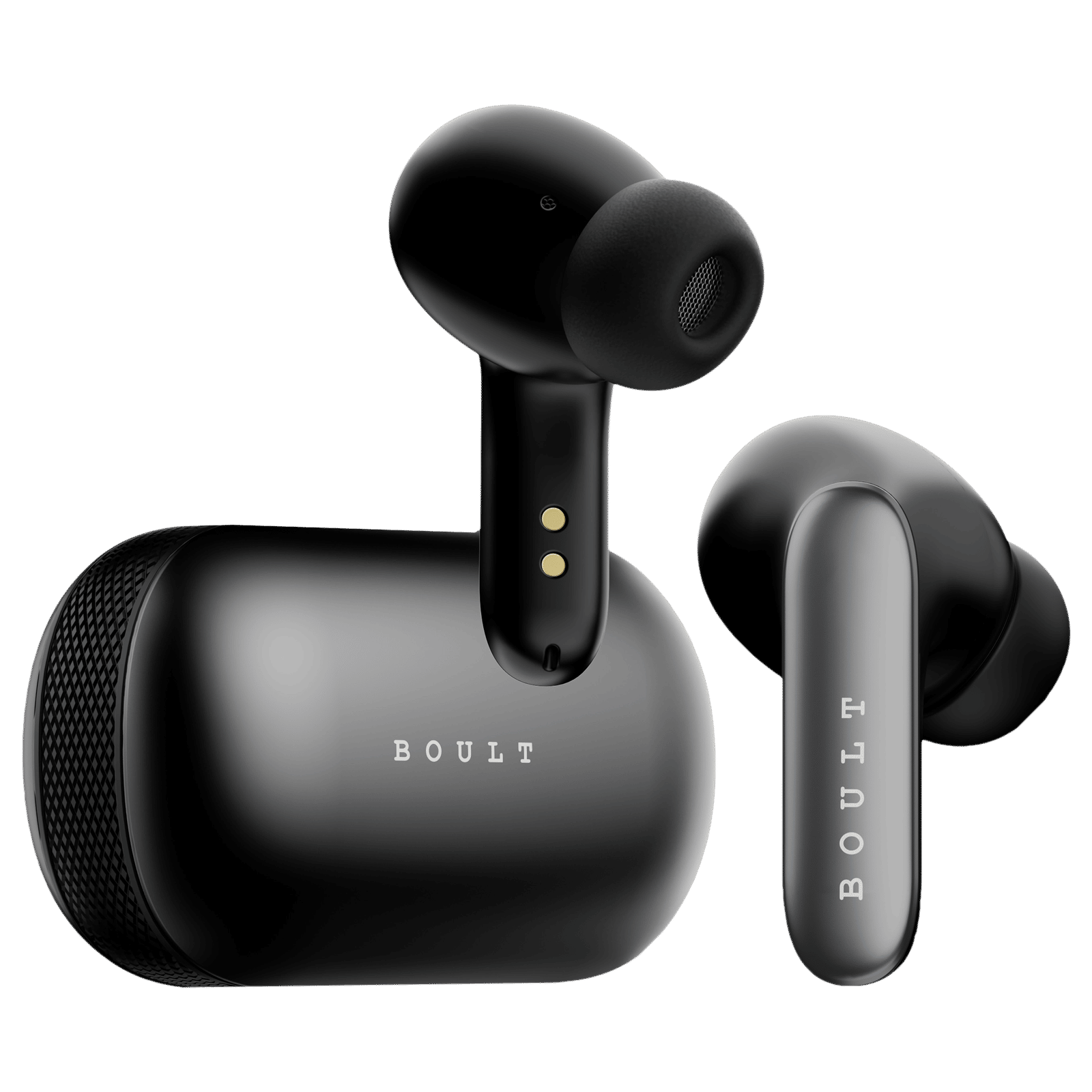 GOBOULT AirBass Y1 Pro TWS Earbuds with Environmental Noise Cancellation (Fast Charging, Black) GOBOULT AirBass Y1 Pro TWS Earbuds with Environmental Noise Cancellation (Fast Charging, Black)_1