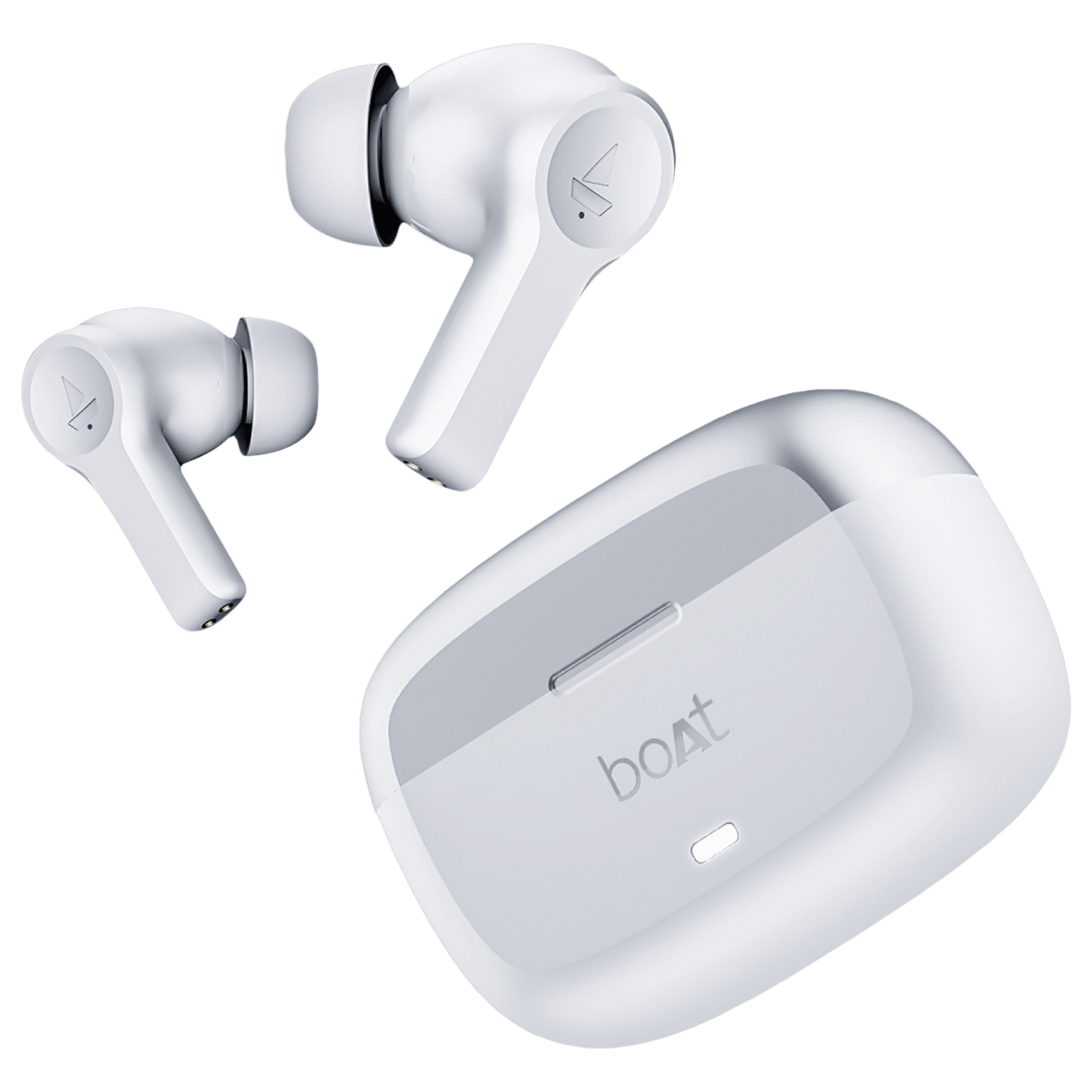 boAt Airdopes Flex 454 ANC TWS Earbuds with Active Noise Cancellation (IPX5 Water Resistant, ASAP Charge, Zinc White) boAt Airdopes Flex 454 ANC TWS Earbuds with Active Noise Cancellation (IPX5 Water Resistant, ASAP Charge, Zinc White)_1