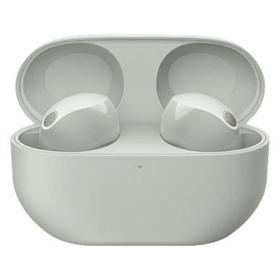 SONY WF-1000XM5 TWS Earbuds with Active Noise Cancellation (IPX4 Water Resistant, Quick Charge, Silver)