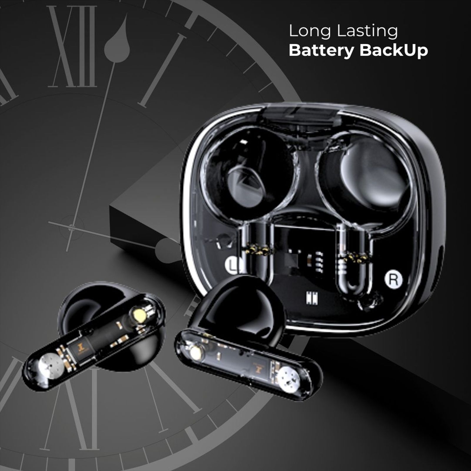 CROSSLOOP Gen 321 TWS Earbuds (10mm Driver, Black) CROSSLOOP Gen 321 TWS Earbuds (10mm Driver, Black)_4