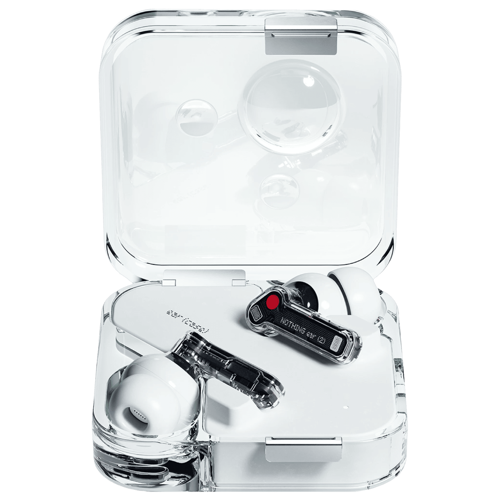 Nothing Ear 2 A10600018 TWS Earbuds with Active Noise Cancellation (IP54 Water Resistant, Fast Charging, White) Nothing Ear 2 A10600018 TWS Earbuds with Active Noise Cancellation (IP54 Water Resistant, Fast Charging, White)_1