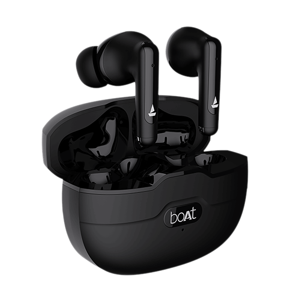 boAt Airdopes Unity TWS Earbuds with Active Noise Cancellation (IPX5 Sweat & Water Resistant, Asap Charge, Black)_1