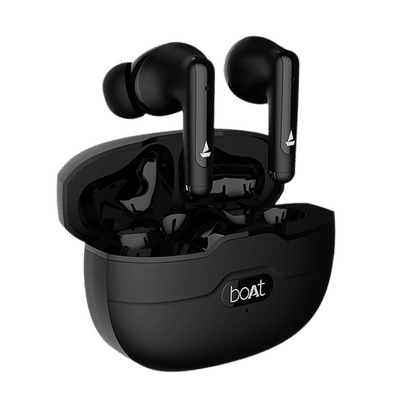 boAt Airdopes Unity TWS Earbuds with Active Noise Cancellation (IPX5 Sweat & Water Resistant, Asap Charge, Black)