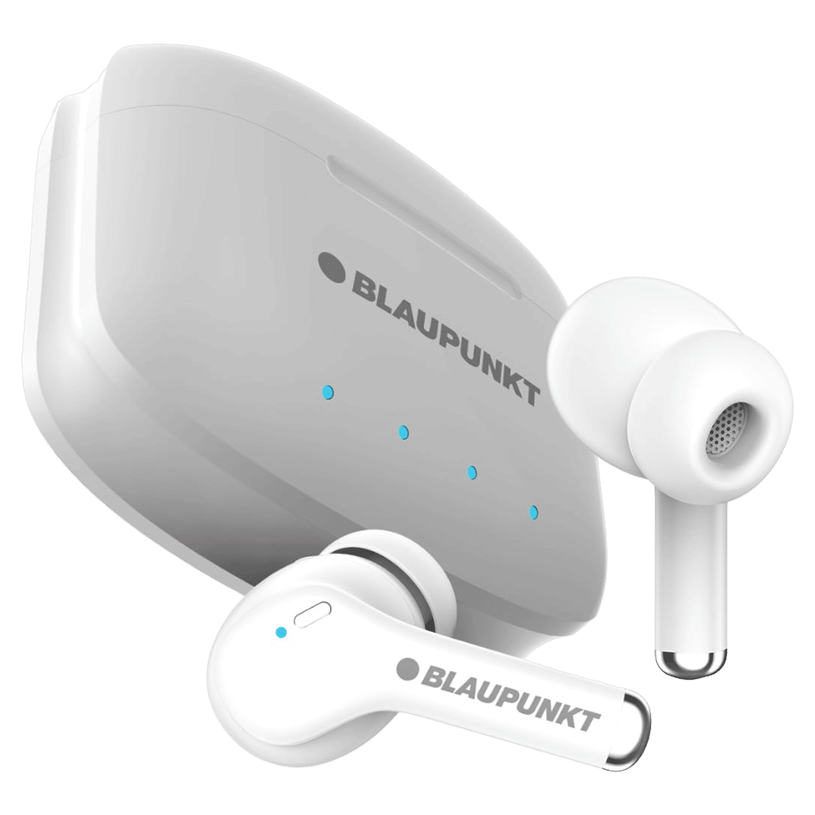 Blaupunkt BTW100 Xtreme TWS Earbuds with Adaptive Noise Cancellation (Turbovolt Charging, White) Blaupunkt BTW100 Xtreme TWS Earbuds with Adaptive Noise Cancellation (Turbovolt Charging, White)_1