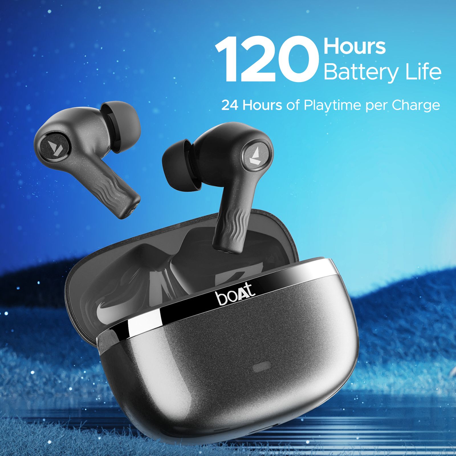 boAt Nirvana Ion TWS Earbuds with Active Noise Cancellation (IPX4 Sweat Resistant, ASAP Charge, Charcoal Black) boAt Nirvana Ion TWS Earbuds with Active Noise Cancellation (IPX4 Sweat Resistant, ASAP Charge, Charcoal Black)_6