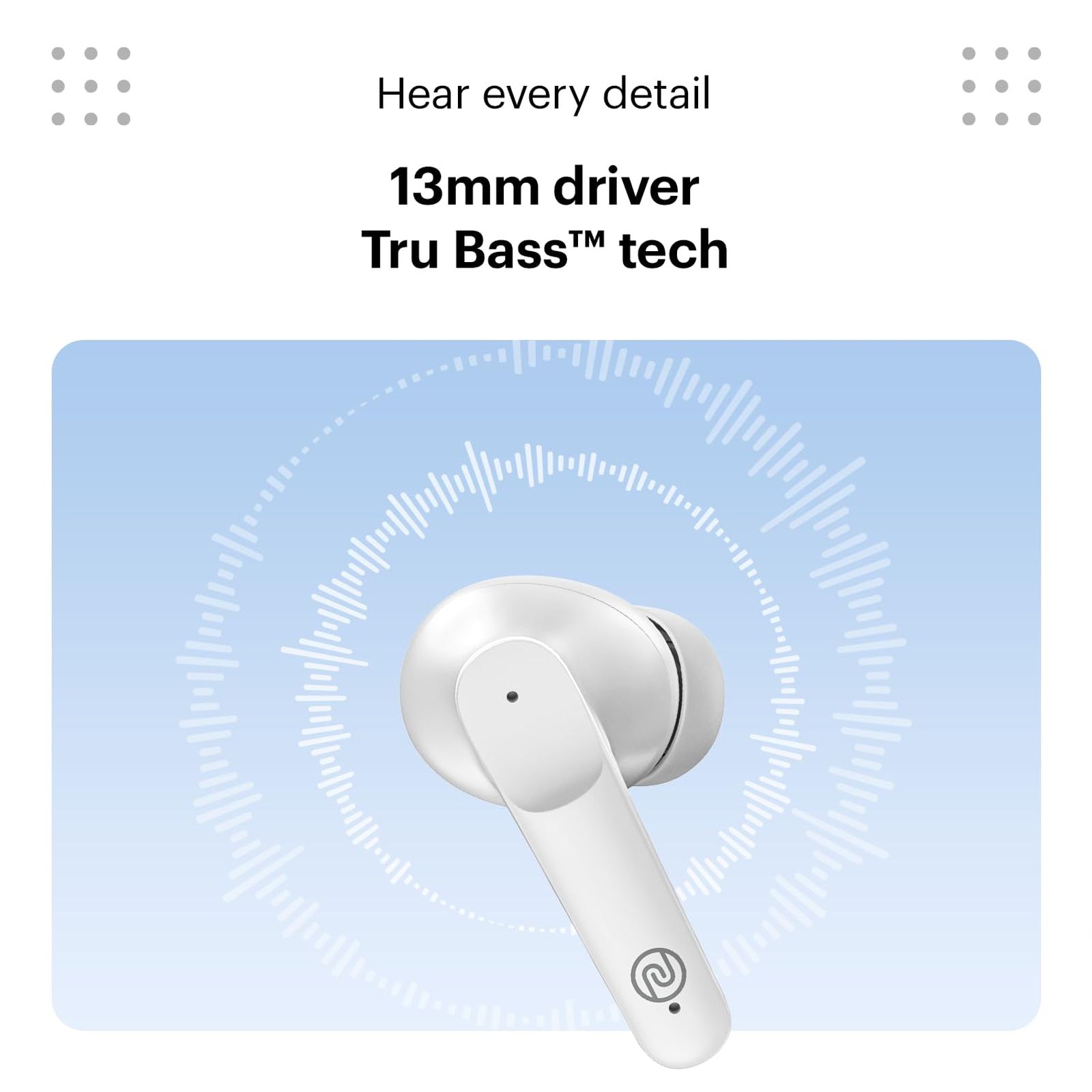 noise Buds VS104 TWS Earbuds with Environmental Noise Cancellation (IPX5 Water Resistant, Fast Charging, Snow White)_6