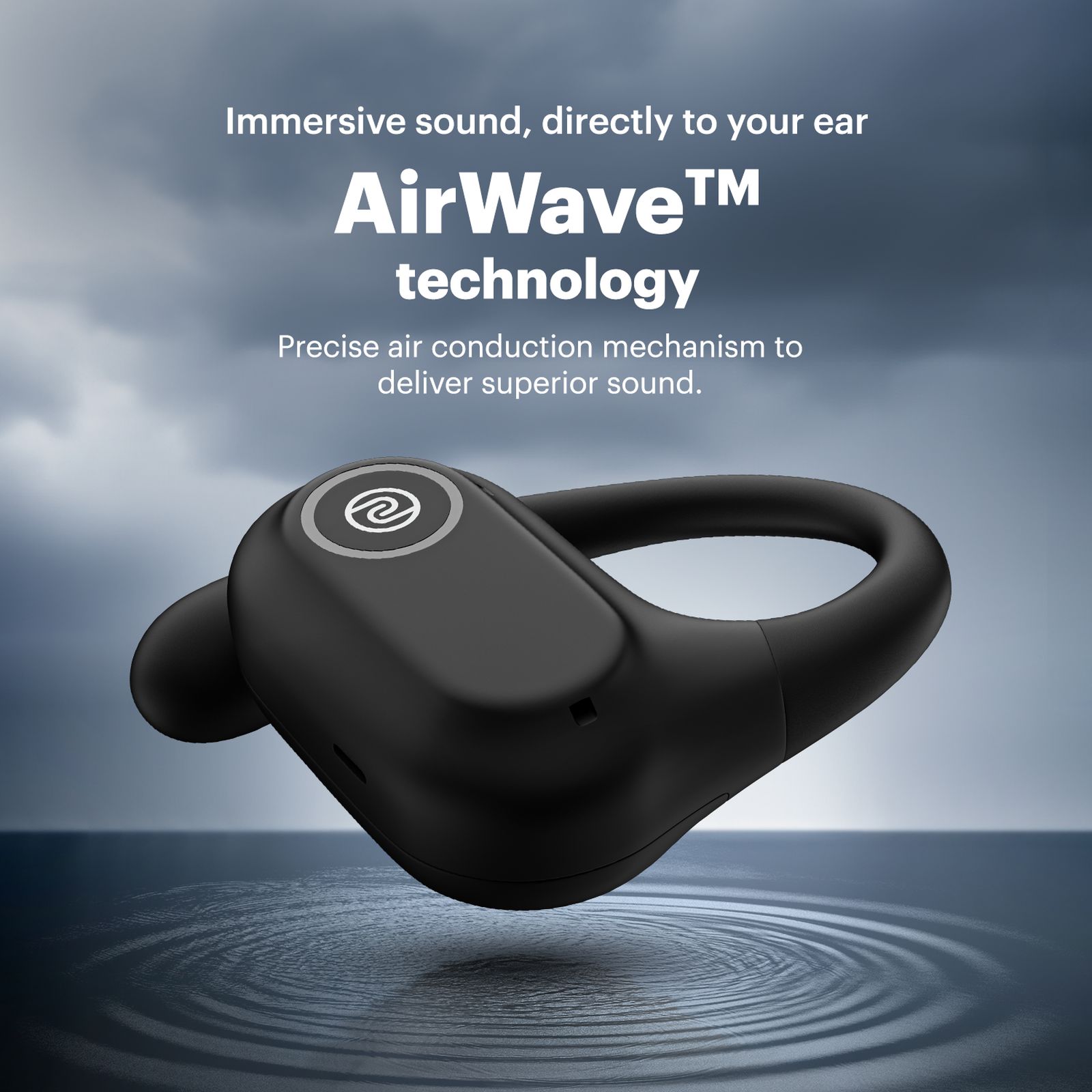 noise Pure Pods TWS Earbuds with Environmental Noise Cancellation (IPX5 Water Resistant, Touch Control, Power Black)_3