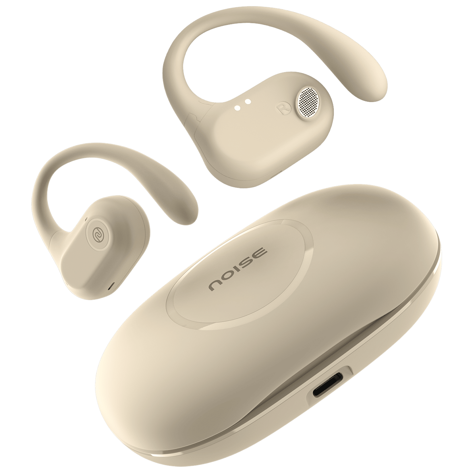 noise Pure Pods TWS Earbuds with Environmental Noise Cancellation (IPX5 Water Resistant, Instacharge, Zen Beige) noise Pure Pods TWS Earbuds with Environmental Noise Cancellation (IPX5 Water Resistant, Instacharge, Zen Beige)_1
