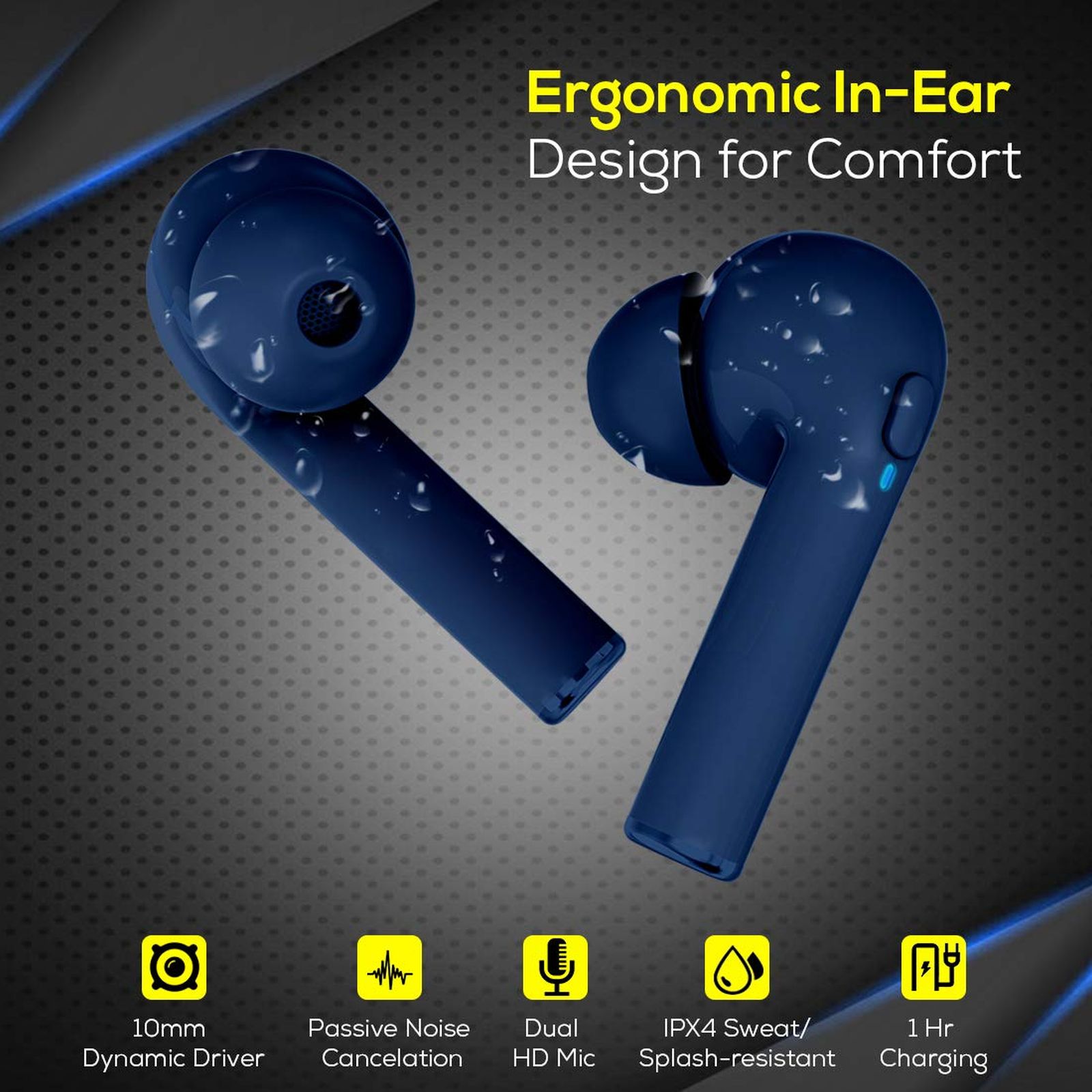 pTron Bassbuds Vista TWS Earbuds with Passive Noise Cancellation (IPX4 Sweat Resistant, 12 Hours Playtime, Blue) pTron Bassbuds Vista TWS Earbuds with Passive Noise Cancellation (IPX4 Sweat Resistant, 12 Hours Playtime, Blue)_2