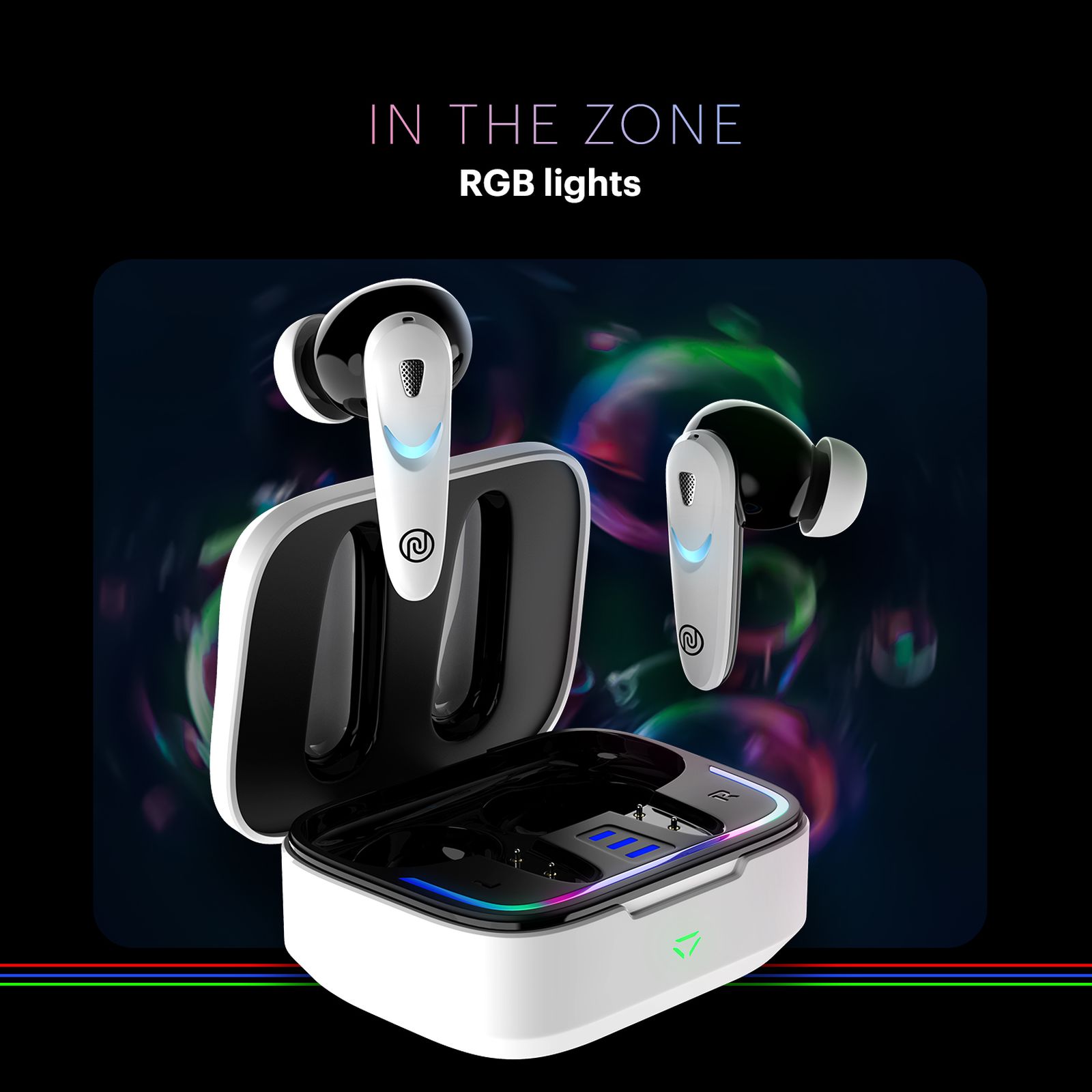 noise Buds Combat X TWS Earbuds with Environmental Noise Cancellation (IPX5 Water Resistant, Instacharge, Covert White) noise Buds Combat X TWS Earbuds with Environmental Noise Cancellation (IPX5 Water Resistant, Instacharge, Covert White)_6