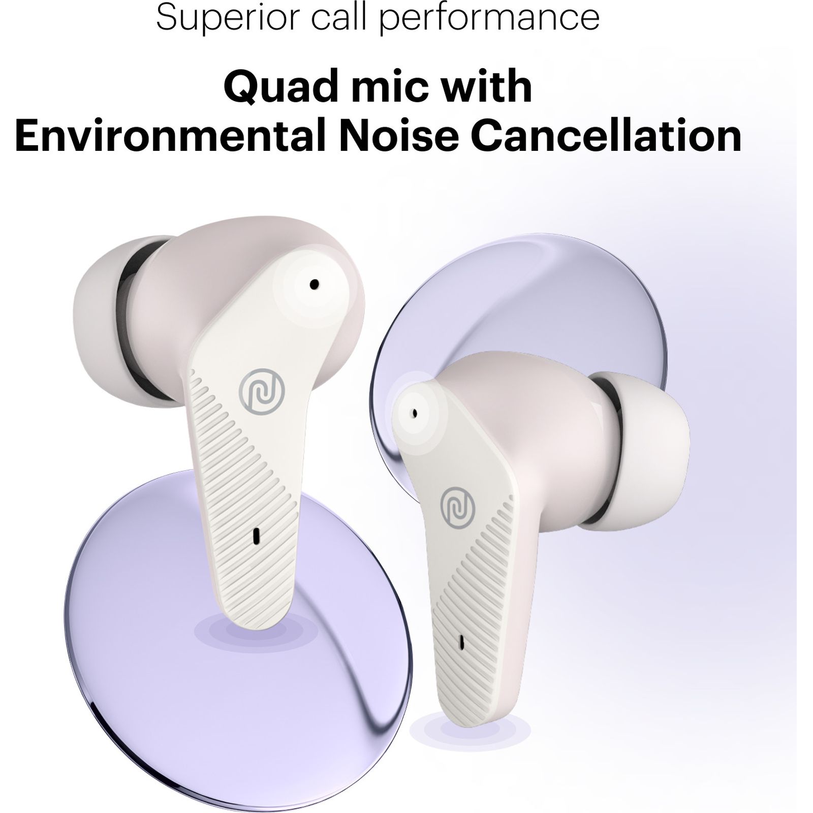 noise Buds VS102 Neo TWS Earbuds with Environmental Noise Cancellation (IPX5 Water Resistant, Instacharge, Pearl Pink) noise Buds VS102 Neo TWS Earbuds with Environmental Noise Cancellation (IPX5 Water Resistant, Instacharge, Pearl Pink)_4