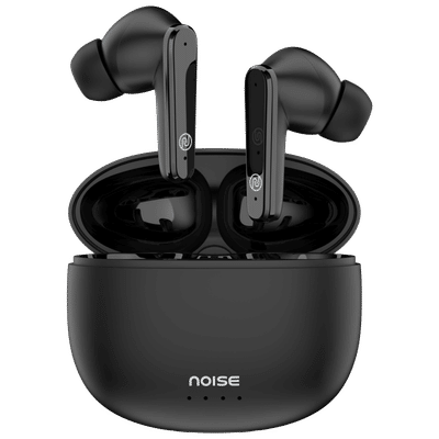 noise Buds VS104 Max TWS Earbuds with Active Noise Cancellation (IPX5 Water Resistant, Instacharge, Jet Black)