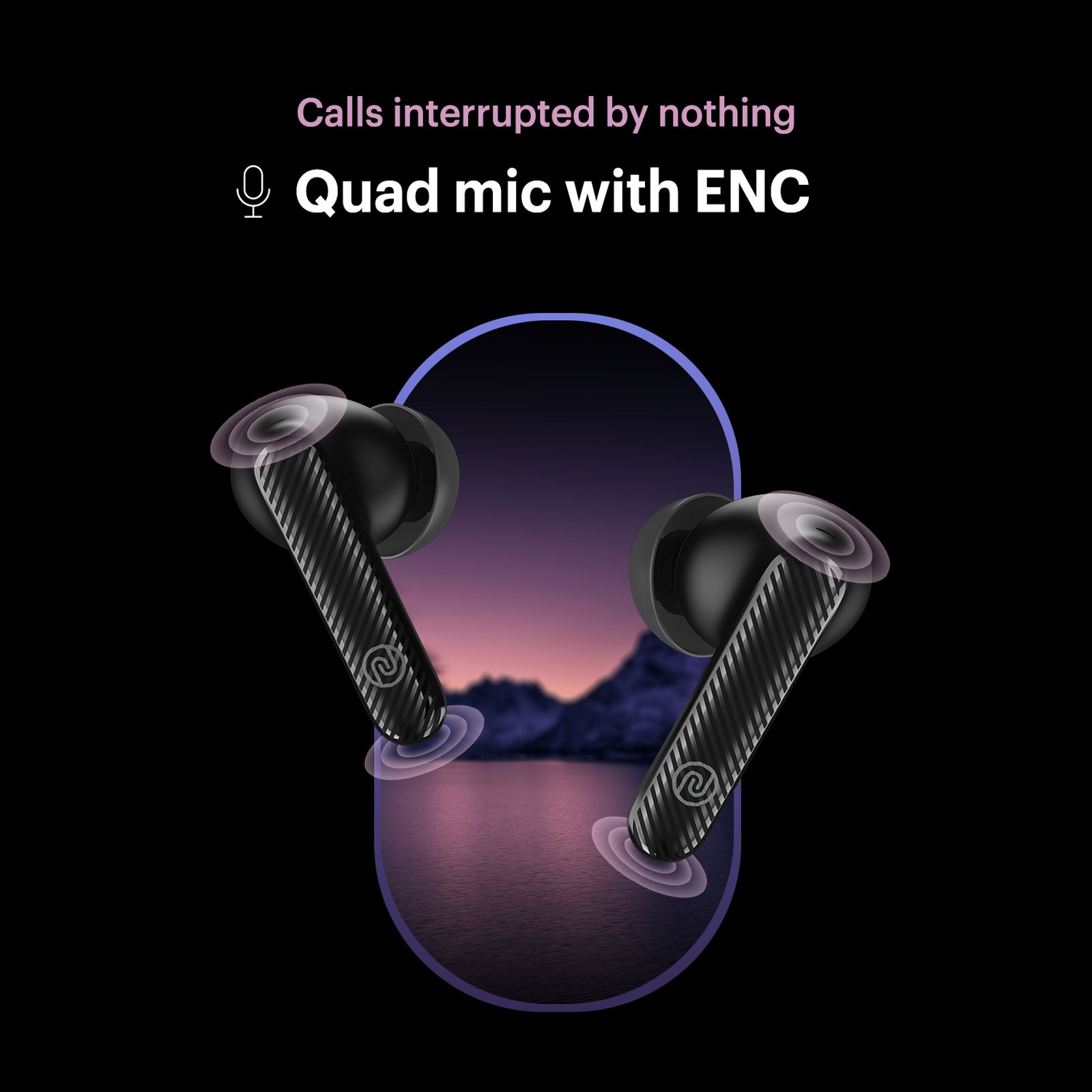 noise Aura Buds TWS Earbuds with Environmental Noise Cancellation (IPX5 Water Resistant, Instacharge, Aura Black)_6