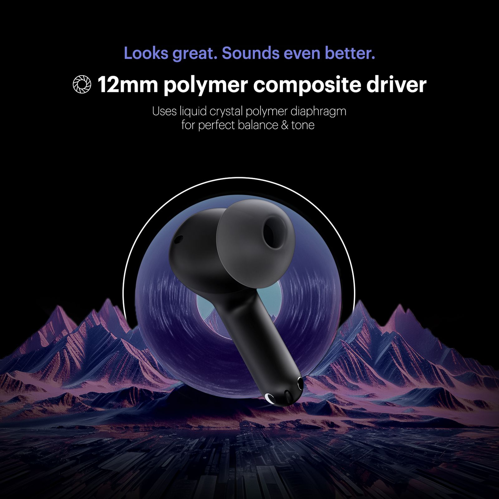noise Aura Buds TWS Earbuds with Environmental Noise Cancellation (IPX5 Water Resistant, Instacharge, Aura Black)_7