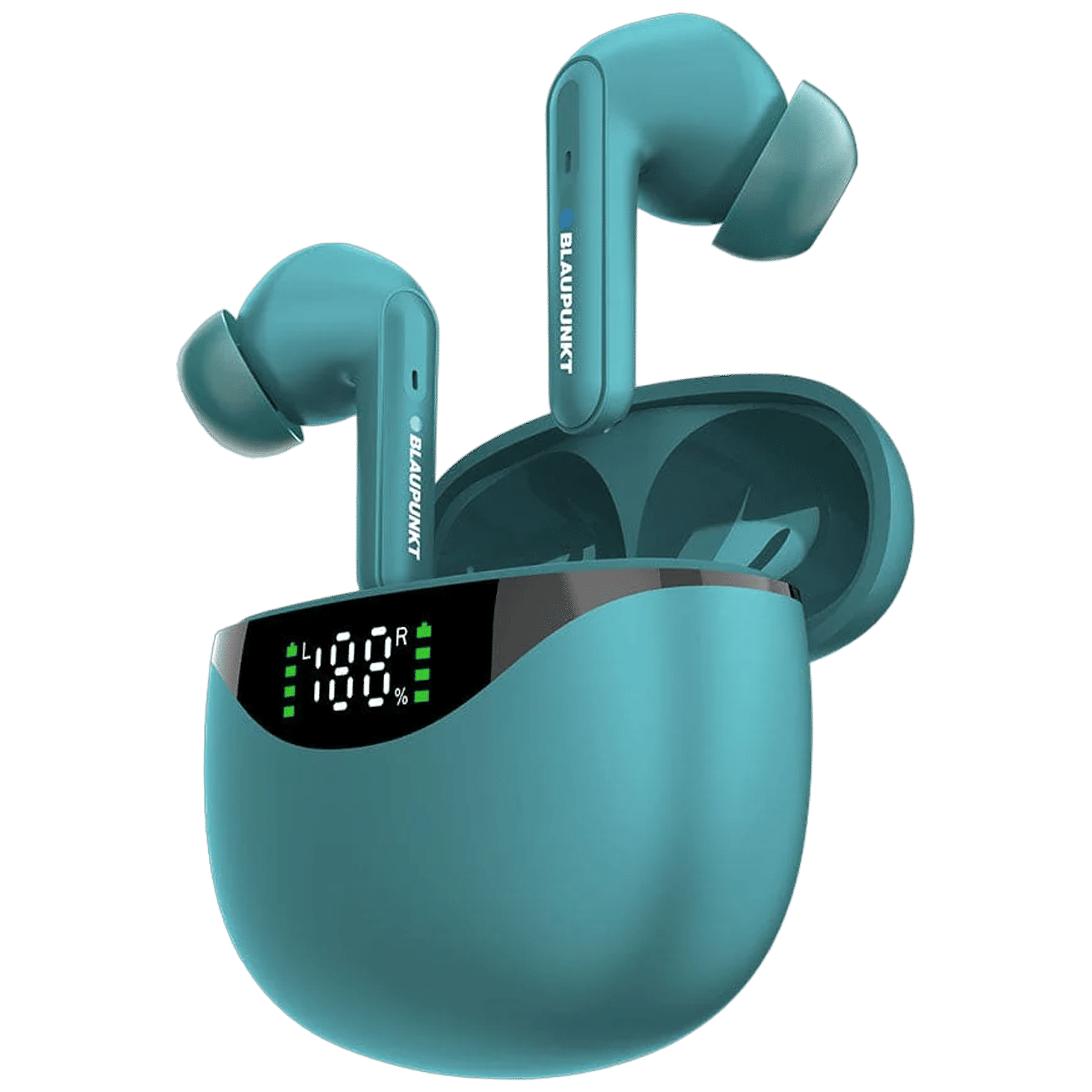 Blaupunkt BTW20 TWS Earbuds (IPX5 Water Resistant, Turbovolt Charging, Green)_1