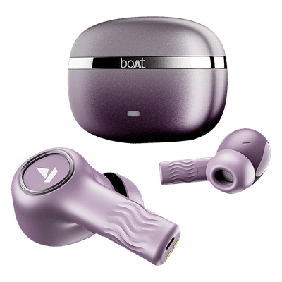 boAt Nirvana Ion TWS Earbuds with Active Noise Cancellation (IPX4 Water & Sweat Resistant, ASAP Charging, Rose Quartz)