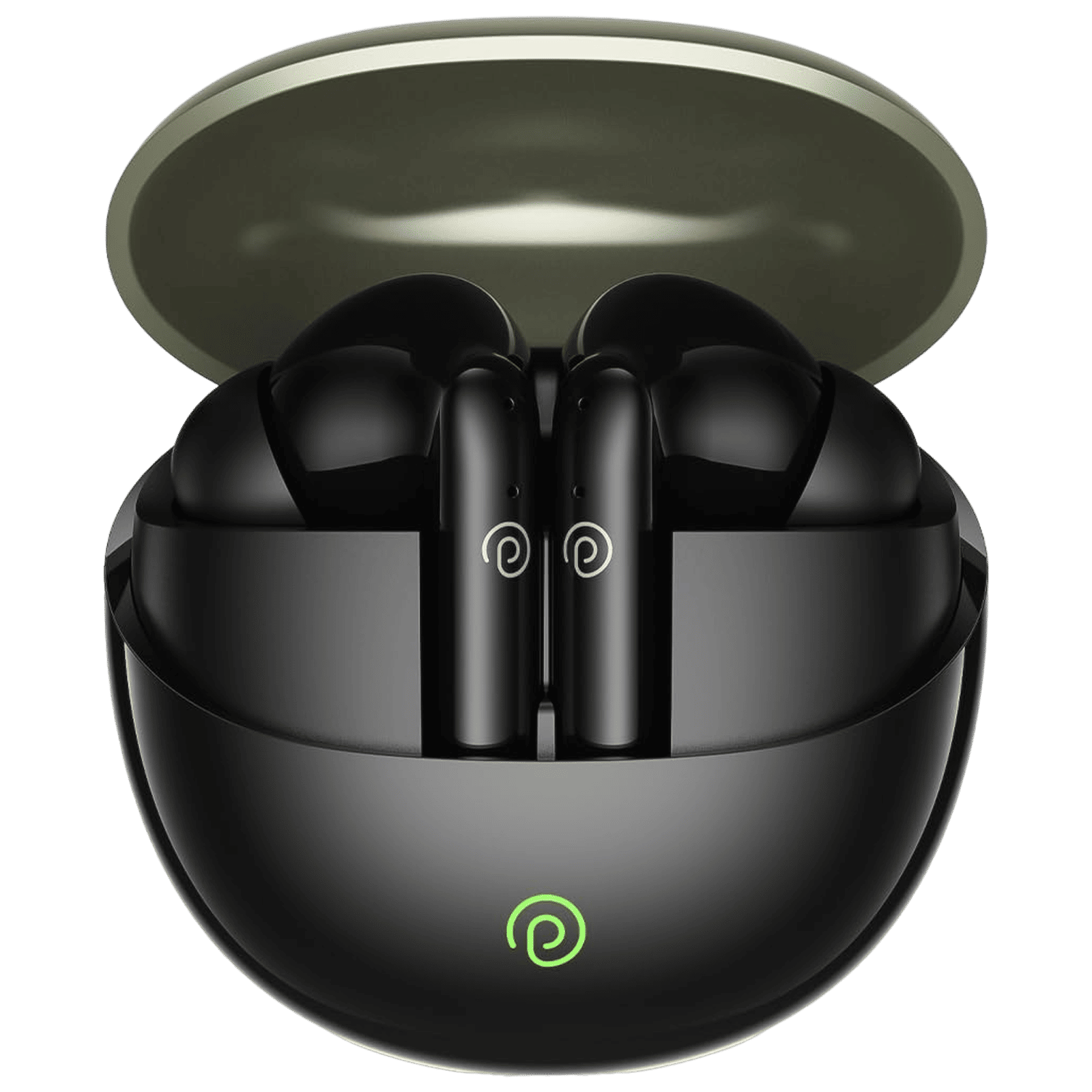 pTron Zenbuds Evo TWS Earbuds with Environmental Noise Cancellation (IPX5 Water Resistant, Immersive Stereo Sound, Black)_1