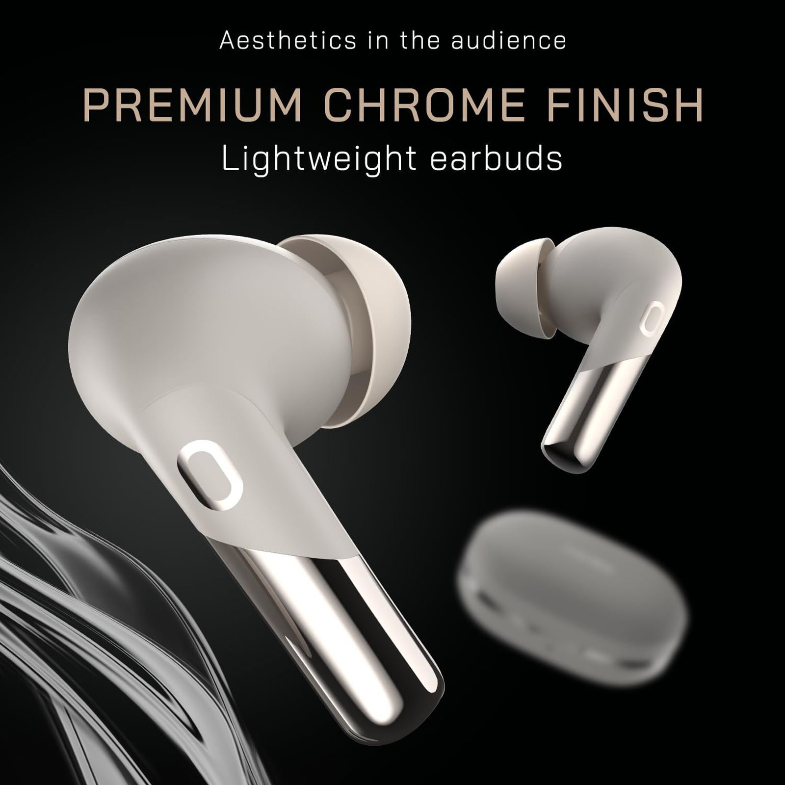 noise Buds Xero TWS Earbuds with Active Noise Cancellation (IPX5 Water Resistant, Dual Device Pairing, Beige) noise Buds Xero TWS Earbuds with Active Noise Cancellation (IPX5 Water Resistant, Dual Device Pairing, Beige)_5