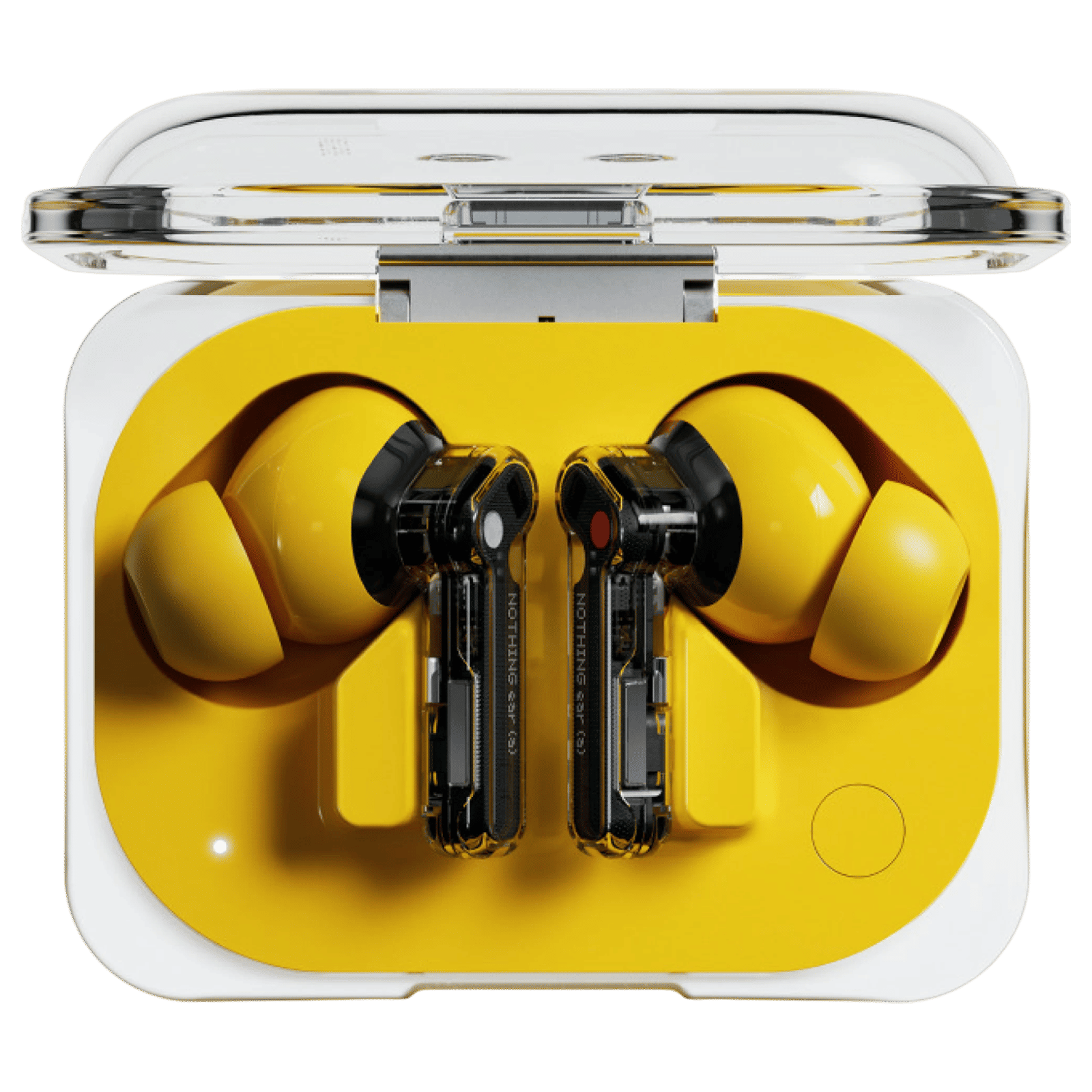 Nothing Ear (a) TWS Earbuds with Active Noise Cancellation (IP54 Water & Dust Resistant, Clear Voice Technology, Yellow) Nothing Ear (a) TWS Earbuds with Active Noise Cancellation (IP54 Water & Dust Resistant, Clear Voice Technology, Yellow)_4