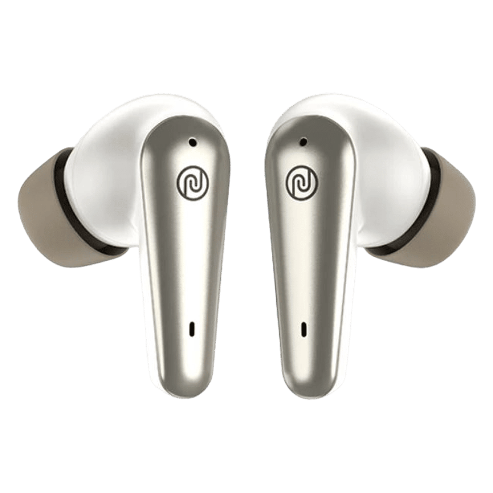 noise Buds X Prime TWS Earbuds with Environmental Noise Cancellation (IPX5 Water Resistant, Fast Charge, Champagne White)_3