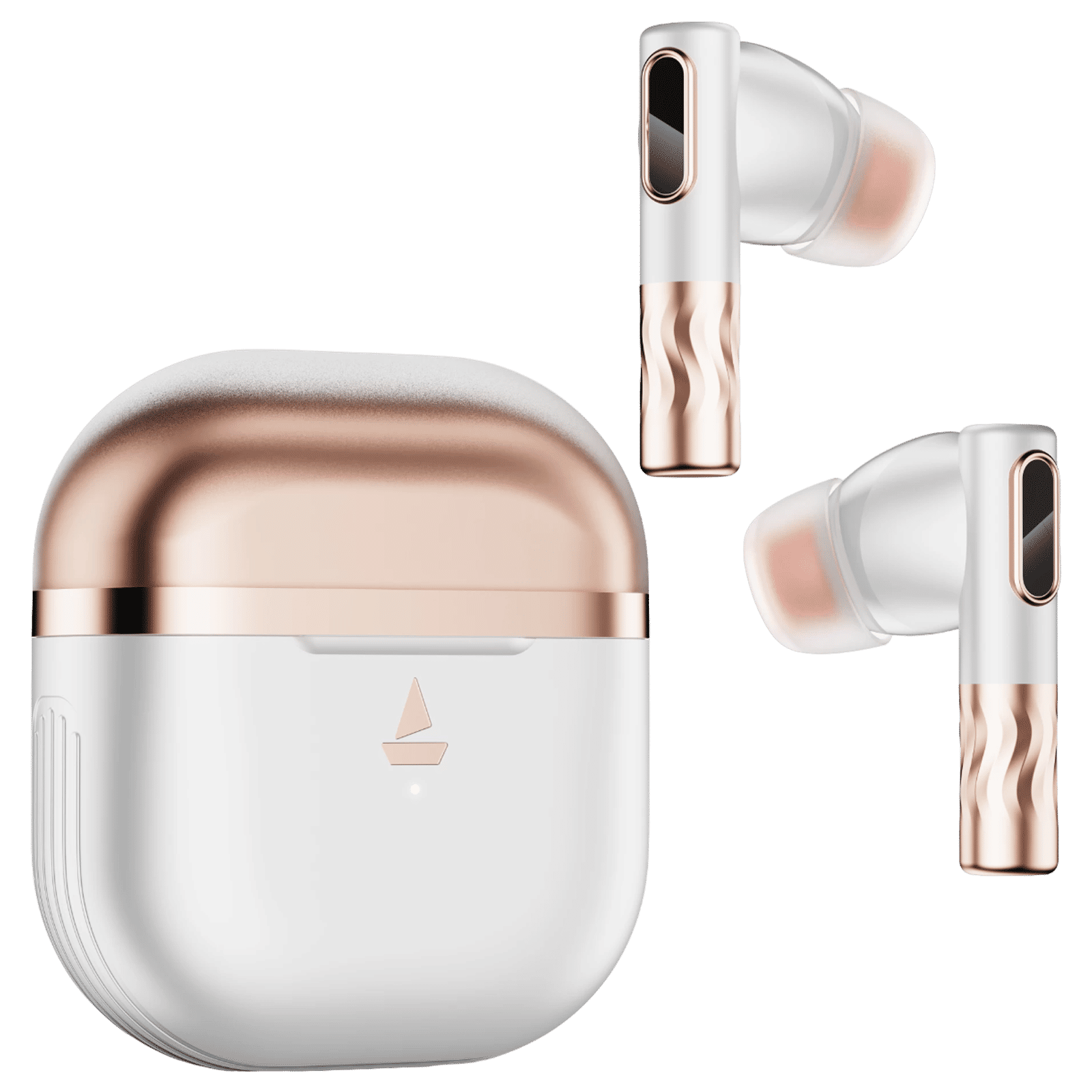 boAt Nirvana Zenith TWS Earbuds with Active Noise Cancellation (IPX5 Water & Sweat Resistant, 50 Hours of Playtime, Celestial White) boAt Nirvana Zenith TWS Earbuds with Active Noise Cancellation (IPX5 Water & Sweat Resistant, 50 Hours of Playtime, Celestial White)_1