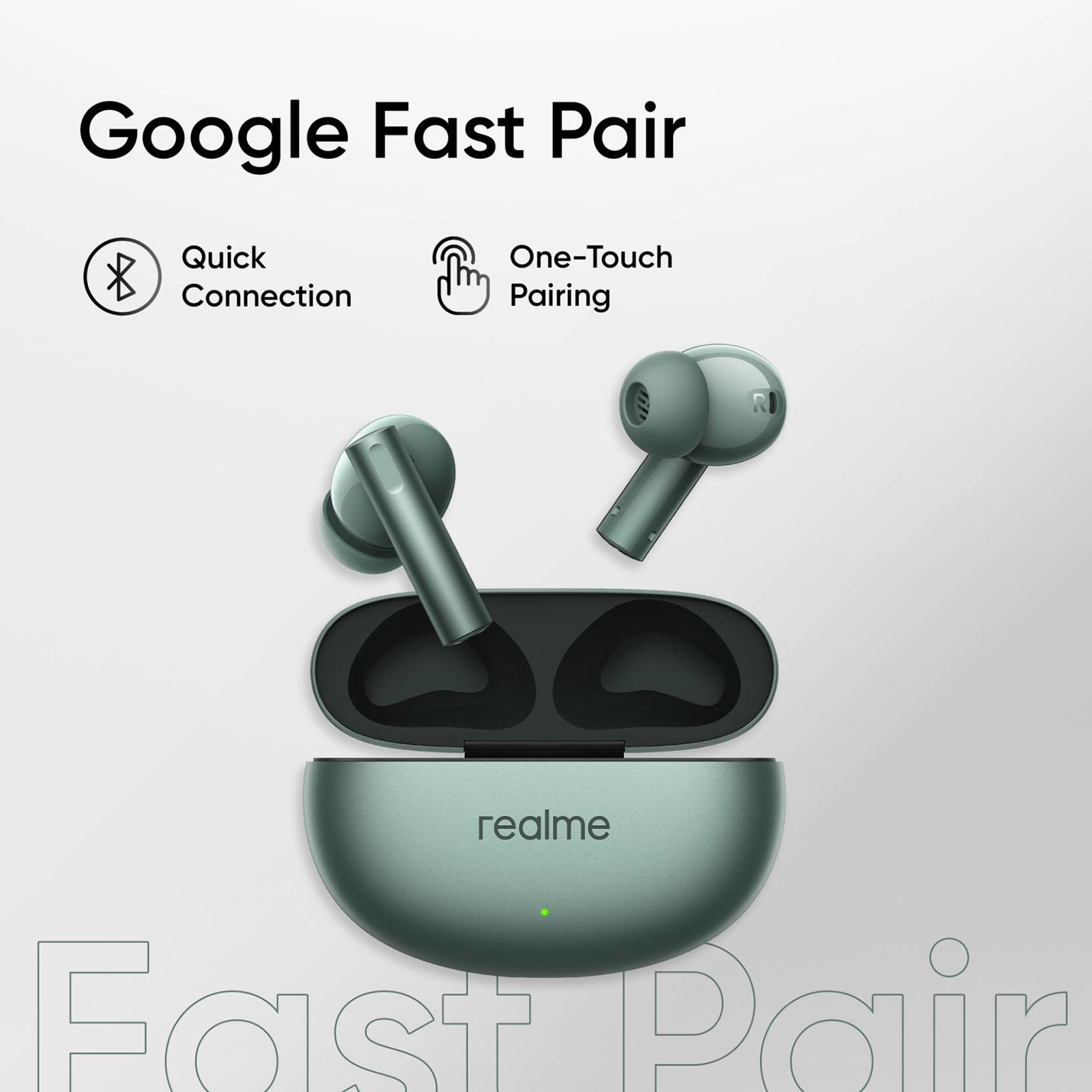 realme Buds Air 6 RMA2402 TWS Earbuds with Active Noise Cancellation (IP55 Water Resistant, Fast Charging, Forest Green) realme Buds Air 6 RMA2402 TWS Earbuds with Active Noise Cancellation (IP55 Water Resistant, Fast Charging, Forest Green)_7