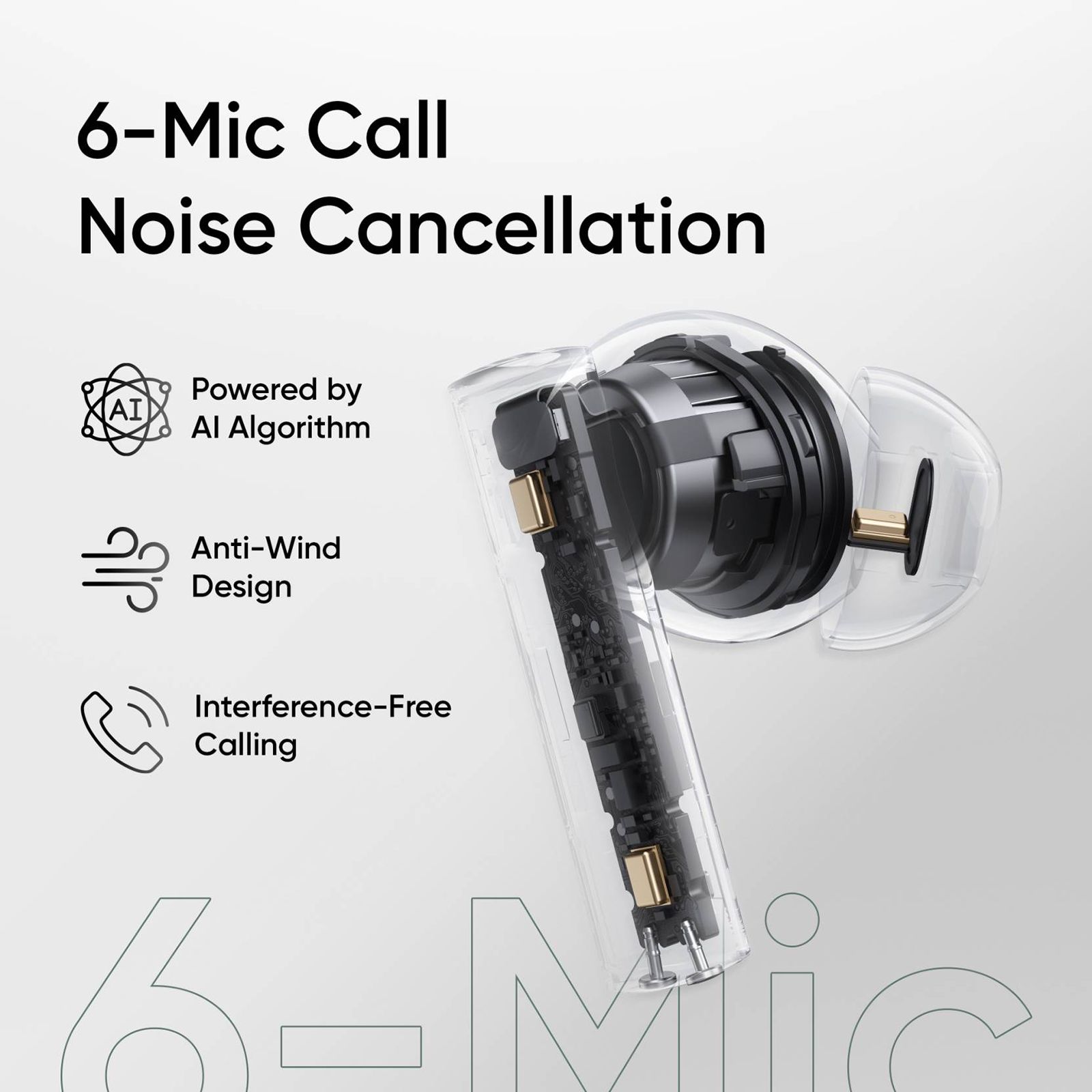 realme Buds Air 6 RMA2402 TWS Earbuds with Active Noise Cancellation (IP55 Water Resistant, Fast Charging, Forest Green) realme Buds Air 6 RMA2402 TWS Earbuds with Active Noise Cancellation (IP55 Water Resistant, Fast Charging, Forest Green)_9