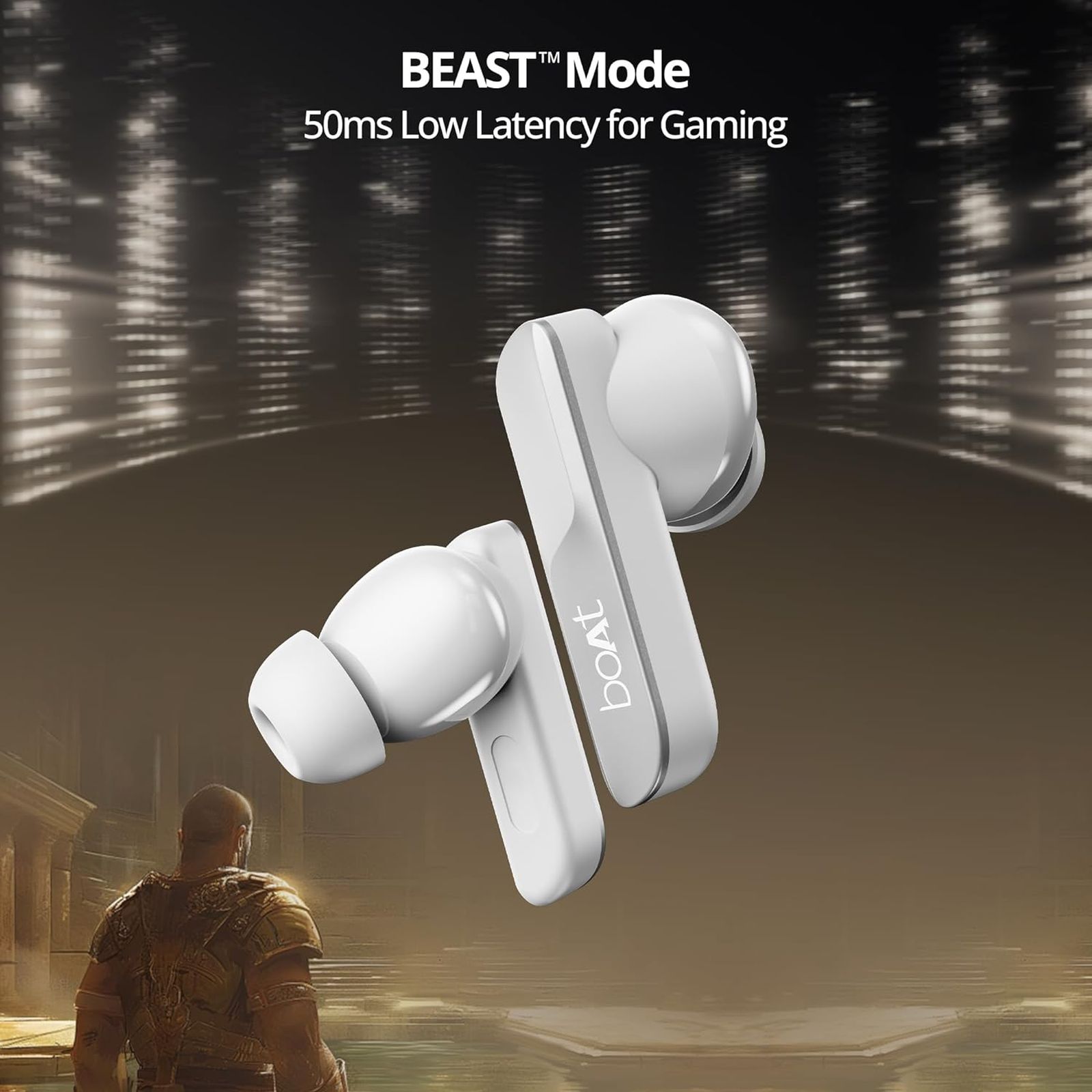 boAt Airdopes 800 TWS Earbuds with Environmental Noise Cancellation (IPX5 Water Resistant, ASAP Charge, Interstellar White) boAt Airdopes 800 TWS Earbuds with Environmental Noise Cancellation (IPX5 Water Resistant, ASAP Charge, Interstellar White)_2