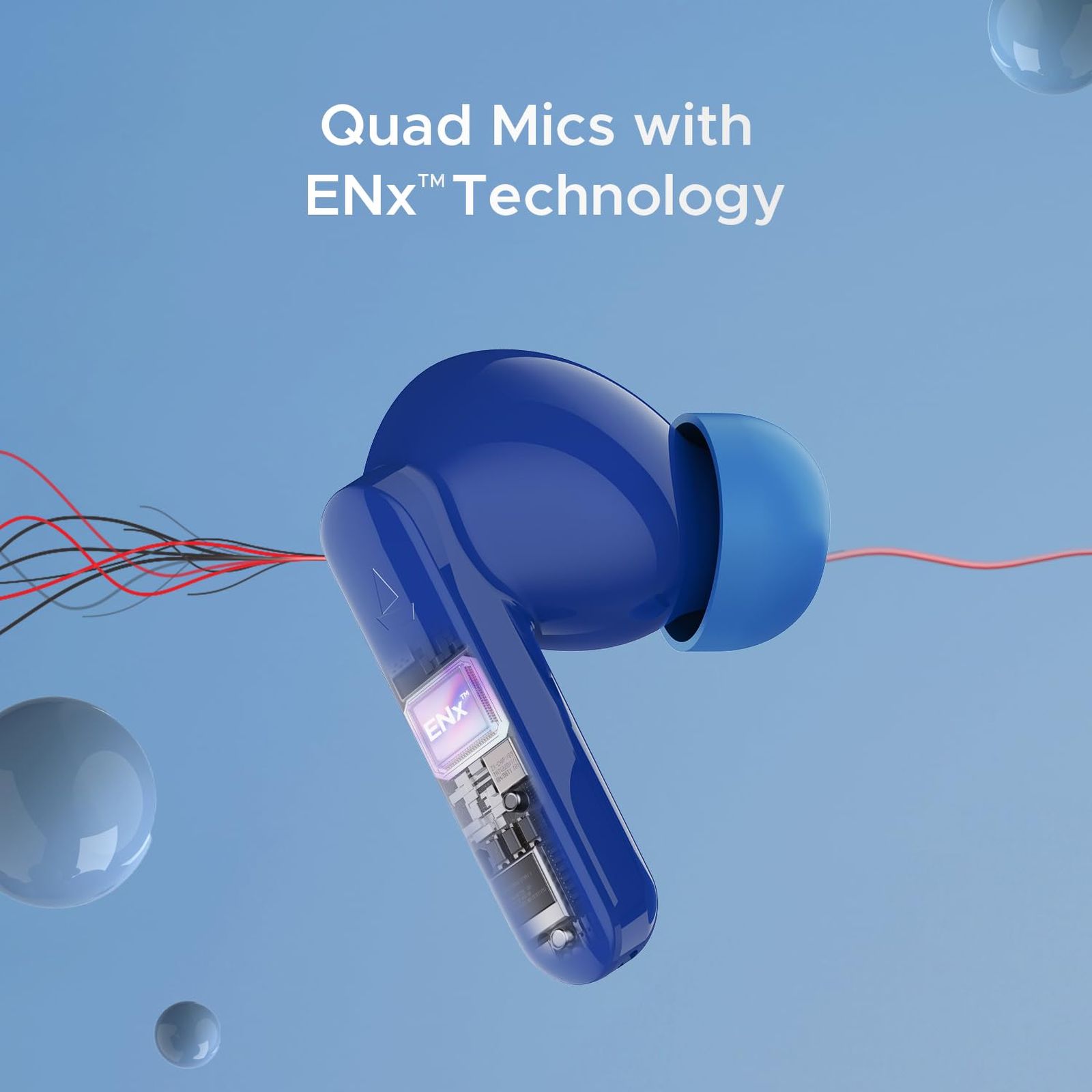 boAt Airdopes Ultra Plus TWS Earbuds with Passive Noise Cancellation (IPX5 Sweat Resistant, ASAP Charge, Sporty Blue)_6