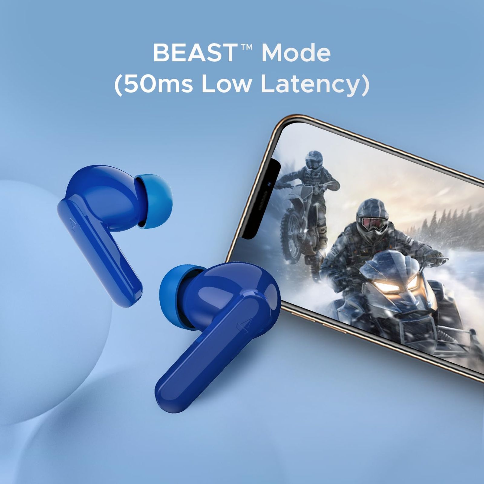 boAt Airdopes Ultra Plus TWS Earbuds with Passive Noise Cancellation (IPX5 Sweat Resistant, ASAP Charge, Sporty Blue)_5