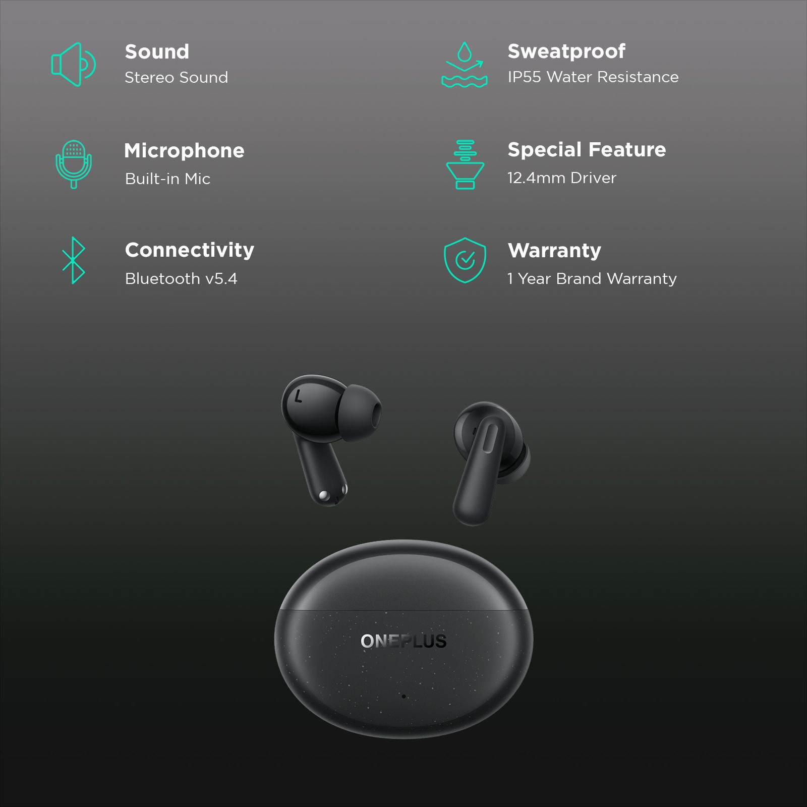 OnePlus Nord Buds 3 Pro TWS Earbuds with Active Noise Cancellation (IP55 Water Resistant, Fast Charging, Starry Black) OnePlus Nord Buds 3 Pro TWS Earbuds with Active Noise Cancellation (IP55 Water Resistant, Fast Charging, Starry Black)_2