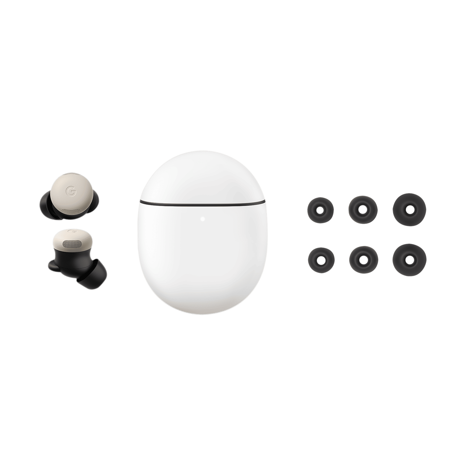 Google Pixel Buds Pro 2 TWS Earbuds with Active Noise Cancellation (IP54 Sweat & Water Resistant, AI-powered Clear Calling, Porcelain)_7