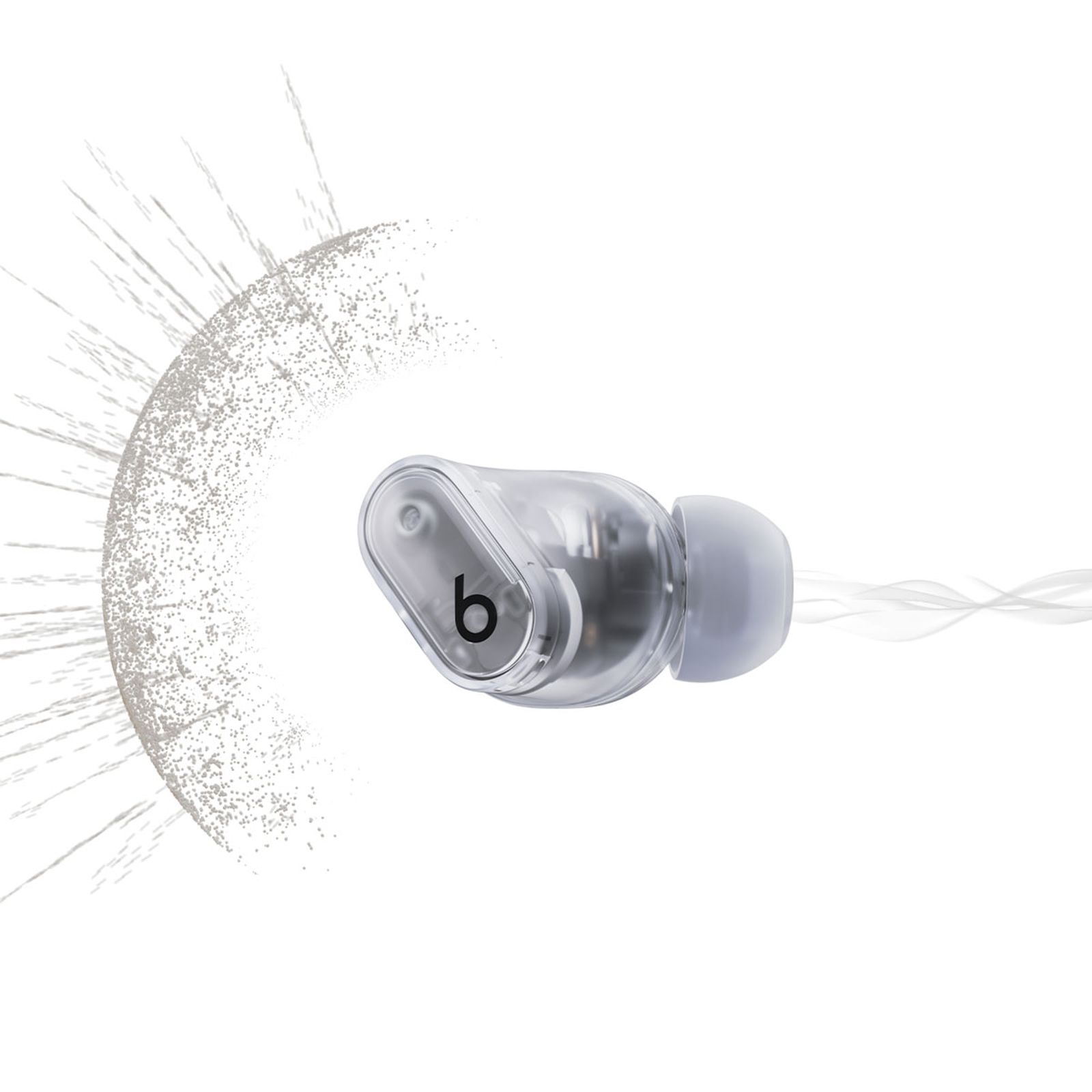 beats Studio Buds Plus TWS Earbuds with Active Noise Cancellation (IPX4 Water & Sweat Resistant, Siri Voice Assistant, Transparent)_4