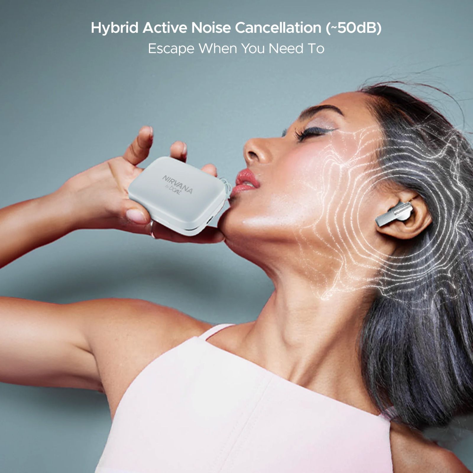 boAt Nirvana Ivy TWS Earbuds with Active Noise Cancellation (IPX5 Sweat Resistant, 360 Degree Spatial Audio, Quartz Cyan) _11