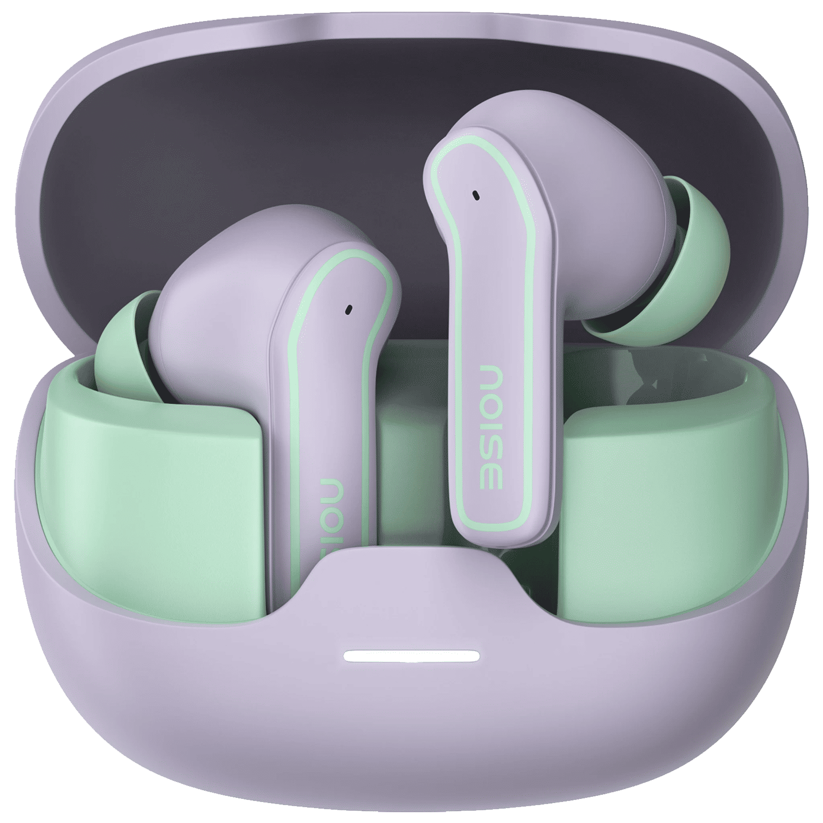 noise Pop Buds TWS Earbuds with Environmental Noise Cancellation (IPX5 Water Resistant, Hyper Sync, Lilac Pop)_1
