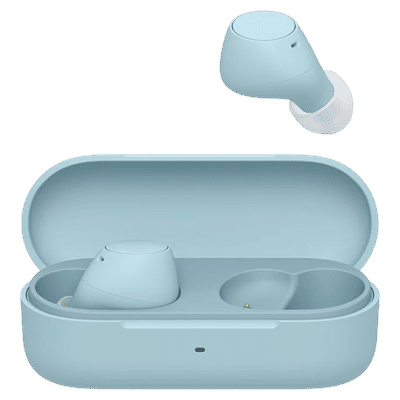 SONY WF-C510 TWS Earbuds (IPX4 Waterproof, Siri & Google Voice Assistant, Blue)