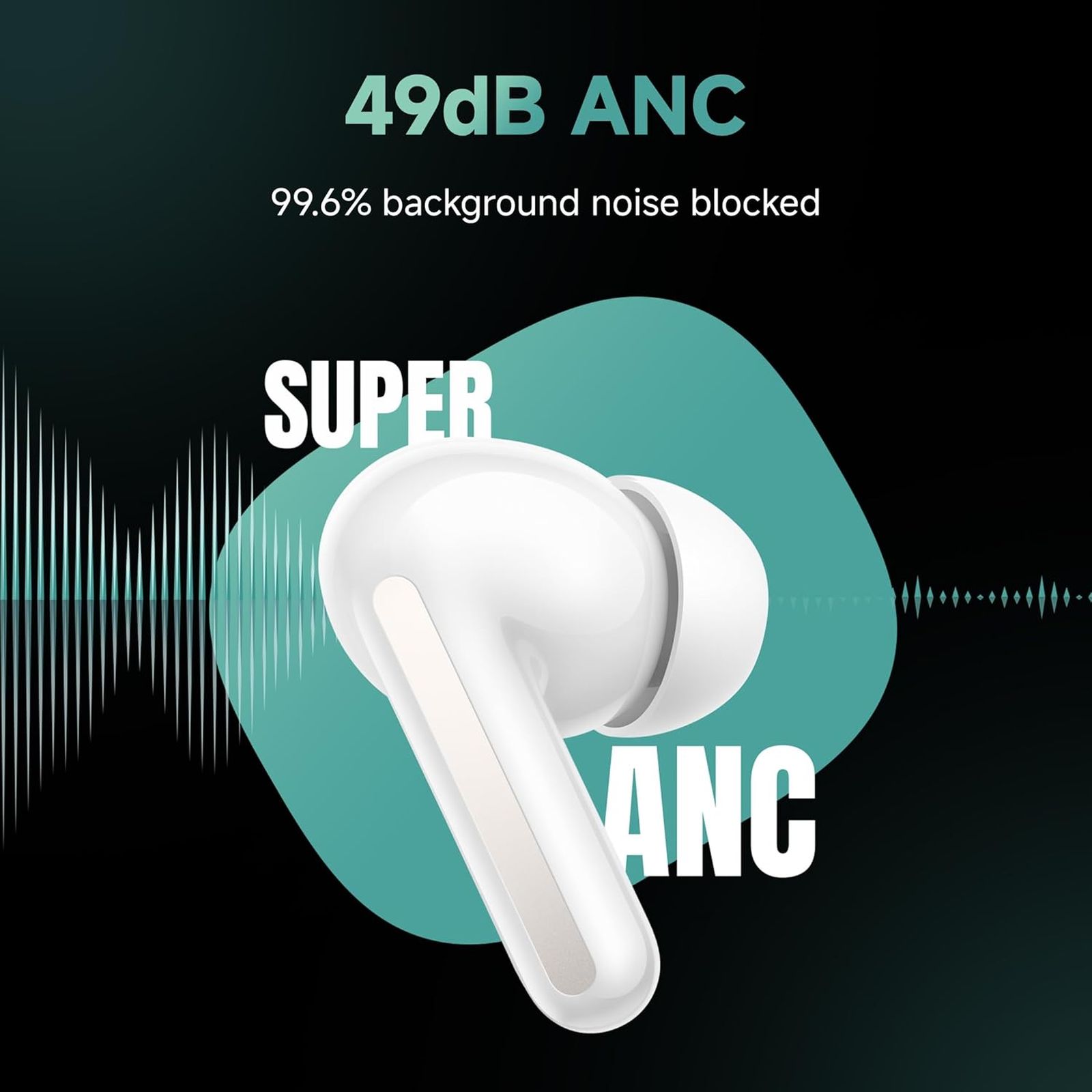 Redmi Buds 6 BHR9247IN TWS Earbuds with Active Noise Cancellation (IP54 Water Resistant, Fast Charge, Ivy Green)_3