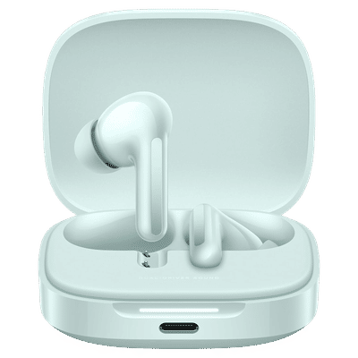 Redmi Buds 6 BHR9247IN TWS Earbuds with Hybrid Active Noise Cancellation (IP54 Water Resistant, Dual Driver Technology, Ivy Green)