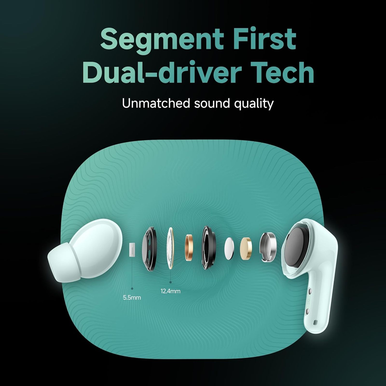 Redmi Buds 6 BHR9256IN TWS Earbuds with Active Noise Cancellation (IP54 Water Resistant, Fast Charging, Titan White) Redmi Buds 6 BHR9256IN TWS Earbuds with Active Noise Cancellation (IP54 Water Resistant, Fast Charging, Titan White)_5