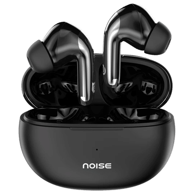 noise Buds Verve 2 TWS Earbuds with Environmental Noise Cancellation (IPX5 Water Resistant, Instacharge Technology, Carbon Black)
